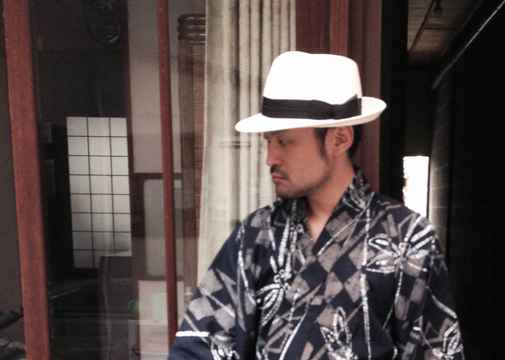 浴衣に似合うメンズハット・帽子