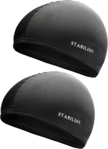[スタビリスト] インナーキャップ ヘルメット バイク フリーサイズ 2枚 吸汗速乾消臭抗菌 
