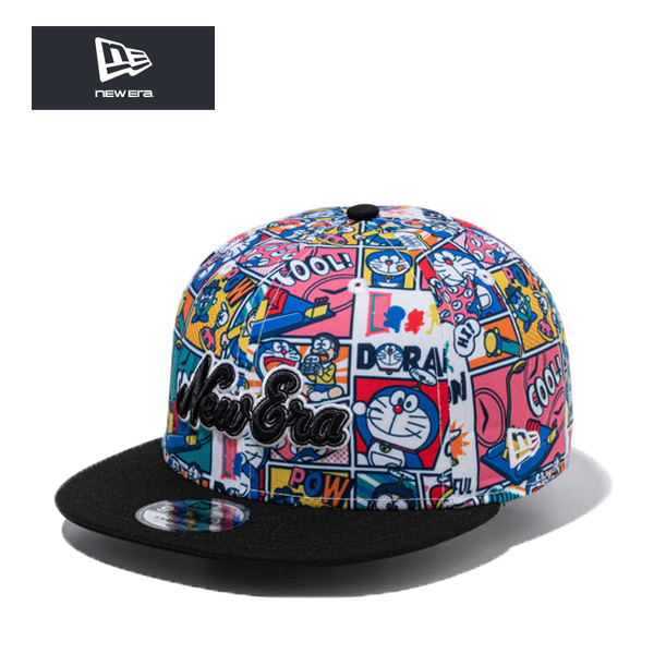 ニューエラ コラボ キャップ ドラえもん 9FIFTY コミック オールオーバープリント