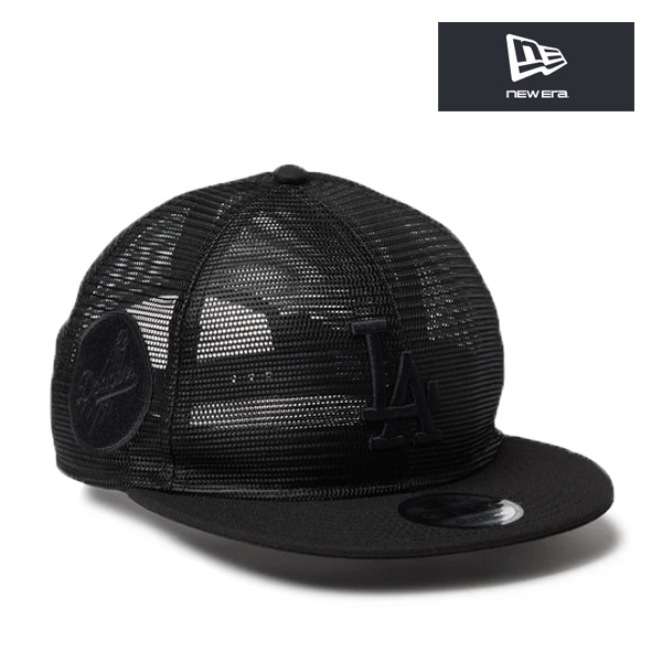 ニューエラ メッシュキャップ ナインフィフティー 950 9FIFTY All Mesh ロサンゼルス・ドジャース ブラック 黒