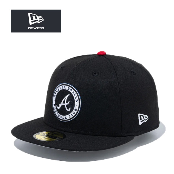 ニューエラ 59FIFTY オールスターゲーム ホストシティー アトランタ ブレーブス ブラック a