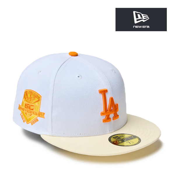 ニューエラ 59FIFTY キャップ シェイブアイス ロサンゼルス ドジャース ホワイト 白 la