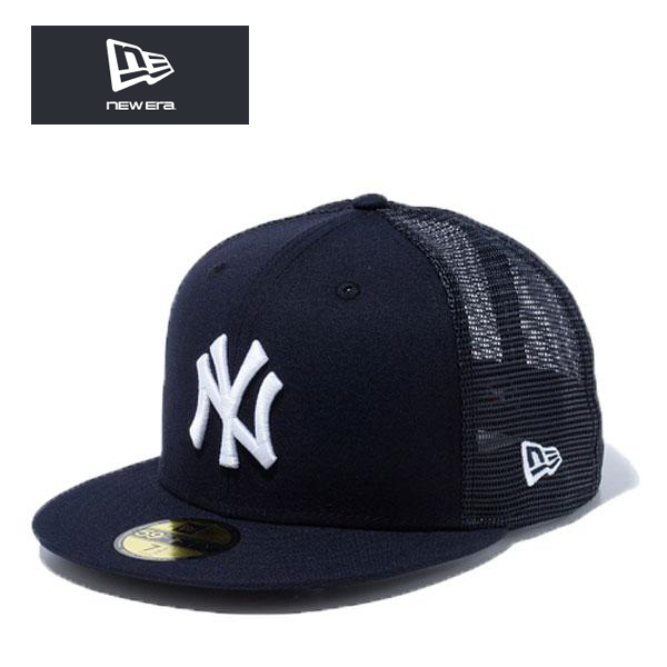 ニューエラ メッシュ キャップ 59FIFTY ネイビー 紺 new era