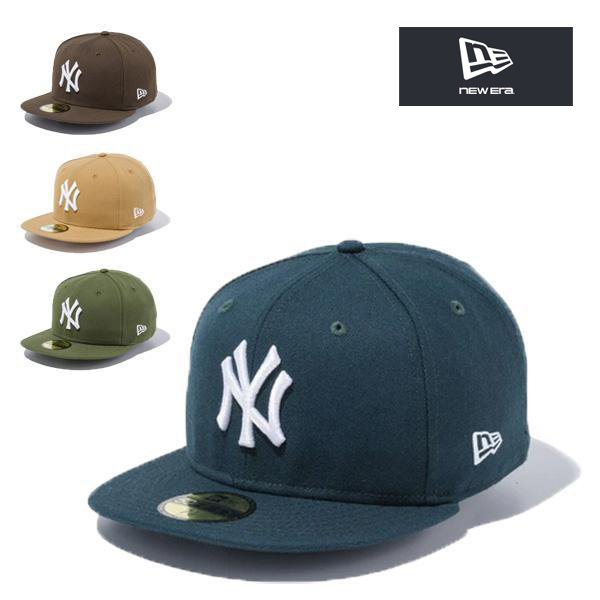 ニューエラ キャップ 59FIFTY ヤンキース 茶 ブラウン ベージュ グリーン 緑