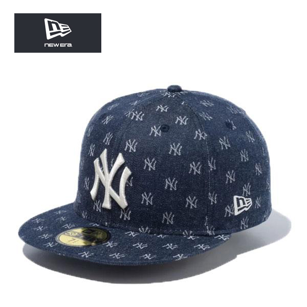ニューエラ キャップ 59FIFTY ヤンキース ジャガード ネイビー 紺