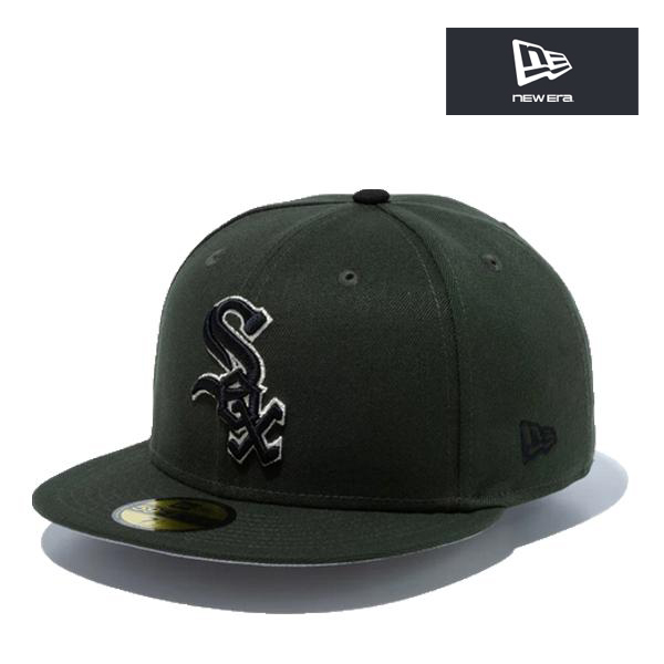 ニューエラ キャップ 59FIFTY シカゴ ホワイトソックス VINCOL オリーブ