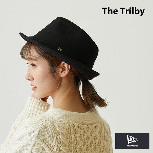 ニューエラ ハット The Trilby トリルビー フェルトハット ウール ブラック