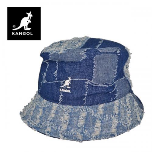 KANGOL カンゴール デニム マッシュアップ バケット 帽子